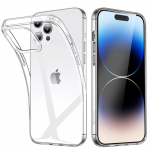 Skaidrus telefono dėklas, skirtas iPhone 16 11 12 13 14 15 Pro Max Mink&scaron;tas TPU silikonas, skirtas iPhone XS Max XR 8 7Plus galinio dangtelio skaidrus dėklas iPhone 13 skaidri