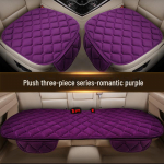 Jaukus žieminių automobilių sėdynių pagalvėlių rinkinys: Kristalinis aksomas, neslidus, &scaron;iltas ir daugiasluoksnis