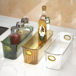 Prabangios stalinės kosmetikos laikymo dėžutė Akrilas vonios kambario laikymo stalčius Įvairios užkandžių makiažo krep&scaron;elio laikymo lentynos balta