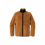 Timberland Vienos spalvos logotipas Lauko &scaron;ilta su stovu apykakle fliso striukė Vyri&scaron;kos striukės Ruda A5VTW-P47 L