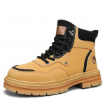 Auk&scaron;ti batai Vyri&scaron;ki odiniai batai Madingi motociklo batai vyrams Žieminiai batai Vyri&scaron;ki batai Suvarstomi Botas Hombre 39