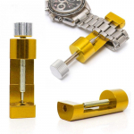 Profesionalus laikrodžio apyrankės smeigtukas, reguliuojamas metalo valiklis, 3 kai&scaron;čių taisymo įrankis, skirtas pasidaryk pats auksas