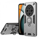 KEYSION Atsparus smūgiams &scaron;arvų dėklas, skirtas Xiaomi Redmi 14C mink&scaron;tas silikonas + kompiuterio kameros apsauginis žiedas, telefono galinis dangtelis, skirtas Redmi 14C for Redmi 14C mėlyna