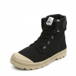 Nauji drobės batai moterims, darbo batai Palladium stiliumi, madingi auk&scaron;takulniai, kvėpuojantys aulinukai, kasdieniai batai, moteri&scaron;ki, auk&scaron;tos kokybės, 35-41 dydžiai 39 juoda