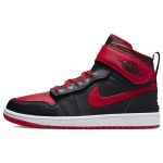 Air Jordan 1 High FlyEase Bred Vyri&scaron;ki kedai Juodi Balti Ugnies Raudoni CQ3835-060 43