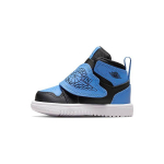 Air Jordan Sky Jordan 1 TD University Blue Kūdikio sportbačiai Juodi Balti BQ7196-041 23.5 gray