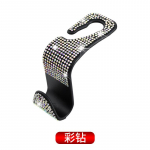 Kalnų kri&scaron;tolinis automobilio sėdynės atlo&scaron;o kablys Bling Diamond Kabykla Auto Nugarėlė Universalus galvos atramos laikiklis, laikiklis automobilio salono priedai