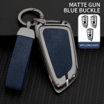 Cinko lydinio automobilio rakto dėklas dangtelis BMW X1 X2 X3 X4 X5 X6 1 2 3 5 serijai 2016 2017 2018 2019 2020 raktų laikiklio korpuso priedai