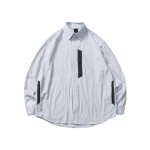 2024 m. raidės ilgomis rankovėmis mar&scaron;kinėliai japoni&scaron;ko Honkongo stiliaus laisvi mar&scaron;kinėliai berniukams, vasari&scaron;ki, madingi, universalūs, laisvalaikio paltai M &scaron;viesiai mėlyna spalva