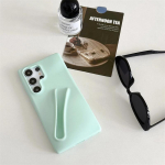 Juokingas lūpų blizgio laikiklis silikono lūpų dažų lūpų apsaugos telefono dėklas, skirtas Samsung Galaxy S23 Plus S24 S24 Ultra A14 A54 A15 4G/5G Samsung A15