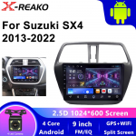 2 Din Android 13 Automobilio Radijo Imtuvas DVD GPS Multimedia Vaizdo Grotuvas WiFi Kamera DSP Carplay Suzuki SX4 S Cross 2013 - 2022 4 core 1GB+32GB carplay