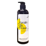 Man with Flowers Keratin Silk Protein Super Strong Hair Gel, 500ml, 1 piece black