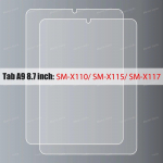 2vnt ekrano apsauginė plėvelė grūdintas stiklas, skirtas Samsung Galaxy Tab S6 Lite S9 Ultra Plus S7 Fe A8 A9 Plus S8 S9 Fe A8 plan&scaron;etiniam kompiuteriui
