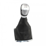 Ford Focus 2 MK2 2005 2006 2007 2008 Mažas rėmas 5/6 pavarų perjungimo svirties rankenėlė Rankinis kamuolys Gaiteris Bagažo oda Dangtis