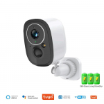 Tuya 5MP saulinė WiFi lauko kamera belaidė mažos galios baterijos apsaugos kameros PIR žmogaus aptikimas stebėjimo IP kamera spalvotas naktinis Battery Camera