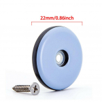 20 vnt. Baldų slystukų su varžtais PTFE sofai, lovai, stalui, ku&scaron;etei, valgomojo kėdėms, didelio patvarumo baldų kojų slystukai