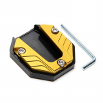 Motorolerio motociklo dviračio stovo ilgintuvas pėdos &scaron;oninio stovo prailginimo padėklo atrama auksas