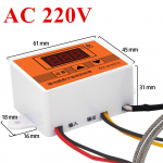 ZFX-W3003 temperatūros valdiklis Mikro skaitmeninis termostatas termoreguliatorius &Scaron;ildymo ir vėsinimo inkubatoriaus temperatūros reguliatorius