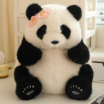 Simuliacija Didžioji panda pliu&scaron;inis žaislas Nacionalinis lobis Panda Gėlės lėlė Glostoma mieganti lėlė Lėlė Gimtadienio dovana Moteri&scaron;ka miela 25Cm [0.42kg]