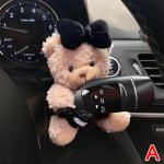 Automobilio Salono Prietaisų Skydelio Papuo&scaron;alai Pliu&scaron;inis Me&scaron;kinas Automobiliui Automobiliui Dovanos Namų Dekoravimo Aksesuarai K1Y1 Small Flower-One size