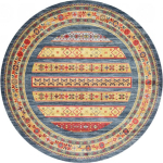 Amerikieti&scaron;kas bohemi&scaron;kas apskritas kilimas Svetainės sofa Kavos staliukas Darbo kambarys Miegamojo Nakties kilimėlis Kabantis Krep&scaron;elis Supamosios kėdės kilimėlis Diameter 160cm