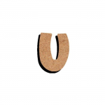 Lettre en bois m&eacute;dium - LE GEANT DE LA FETE - 15 cm - Marron - Adulte - Mixte - Objets d&eacute;coratifs - Artisanal
