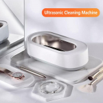 Ultragarsinis profesionalus valymo aparatas 45000Hz auk&scaron;to dažnio vibracija lengvas akiniams papuo&scaron;alams žiedams monetoms žaislams