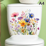 Įvairūs žalieji augalai Gėlės Sienos Lipdukas Vonios Tualeto Dekoras Lipdukai Svetainės spintelė Namų apdaila Lipni freska