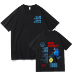 Bad Bunny Debi Tirar M&aacute;s Nuotraukos Mar&scaron;kinėliai Harajuku Unisex Drabužiai Moterims Vyrams Medvilniniai Auk&scaron;tos kokybės Mar&scaron;kinėliai Laisvalaikio Y2K Gatvės Apranga Mar&scaron;kinėliai L