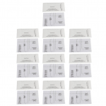 10 rinkinių pluo&scaron;to filtro ekrano rinkinys Dulkių siurblio priedai Tinka Miele FJM GN serijai Baltas