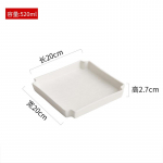 Vientisos spalvos kūrybinė keraminė akmens ra&scaron;to lėk&scaron;tė, kvadratinė salotų lėk&scaron;tė, deserto lėk&scaron;tė, serviravimo lėk&scaron;tės, restorano specialūs stalo indai