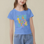 Patogus laisvas ir lengvas vir&scaron;utinis vaiki&scaron;kas trumpomis rankovėmis apvaliomis kaklomis 130 smėlis