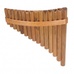 Muzikinis profesionalus 15 vamzdžių G klavi&scaron;as Muzikinis instrumentas Panpipe fleita kairė ranka