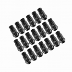 Automobilio padangos varžtas lenktyninio rato aliuminio veržlė M12X1.5 (Juoda) juoda