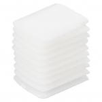 Kreida siuvėjams Ne&scaron;iojama Profesionali Siuvėjo PASIDARYK PATS Stačiakampė Balta Nematoma Siuvimo Kreidos Įrankis