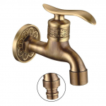 Sodo čiaupai Antikvarinė bronza Terasa Skalbimo ma&scaron;ina Dvigubo naudojimo čiaupas &Scaron;luotų plovimo baseino čiaupas Kranas EL7772-1