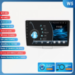 Hizpo Android 13 Automobilio radijas VW Passat B7 CC 2010-2015 Multimedijos vaizdo grotuvas Navigacija GPS Carplay QLED jutiklinis ekranas Automobilio stereo sistema I&scaron;manusis ekranas W5 8Core 4G 64G AI