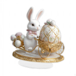 2D Velykų zuikio dekoras su pagrindo meno kūriniu, stalo puo&scaron;mena, sodo ženklas spintelei