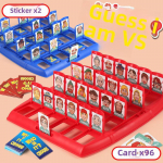 Atspėk, kas a&scaron; esu: Vaikų edukacinis logikos ir samprotavimo stalo žaidimas tėvų ir vaikų sąveikai