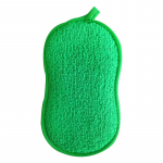 1vnt virtuvės valymo kempinė indams, nebraižanti mikropluo&scaron;to kempinė, virtuvės namų valymo kempinė indų plovimo kempinė 1 PCS raudona