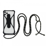 Universalus silikoninis dirželis per petį telefono dėklas su keturių kampų apsauga nuo kritimo All Mobile Phones