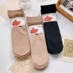 Moteri&scaron;kos sustiprintos plieno, nesiveliančios ilgos kojinės - kūno spalvos arba juodos Flesh-colored