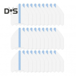 30/50 vnt. V formos nematomi &scaron;launų pleistrai odos suglebimui pakelti ir stangrinti, apsaugantys nuo trynimosi, vandeniui atsparūs, skaidrūs, lipnūs kūno pleistrai kojoms ir kūnui 30PCS