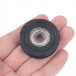Pom 8X40X10Mm U tipo griovelio rutulinio guolio rato skriemulys volelis Delrin ratas
