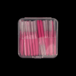 Tarpdančių &scaron;epetėlių dėžutė Tarpdančių &scaron;epetėlis Valo tarpus tarp dantų Tarpas tarp breketų Tiesus Ortodontinis Tarpdančių &scaron;epetėlis One Size