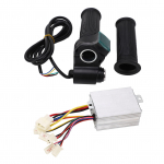 Dviračio variklio valdiklio komplektas 48V 350W Galios ekranas Daugkartinė apsauga Kolektorinio variklio valdiklis su