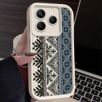 Sudėtingo ra&scaron;to mink&scaron;tas silikoninis telefono dėklas Xiaomi 14T 13T Pro Poco X7 F6 Pro X6 Redmi Note 14 Pro 13 12 11 smūgiams atsparus matinis TPU buferio dangtelis Xiaomi 13T / 13T Pro