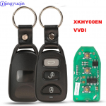 Xhorse jingyuqin XKHY00EN Universalus laidinis nuotolinio valdymo raktas Hyundai stiliaus, 3 mygtukai, 1 vnt. vvdi popžvaigždė spalva