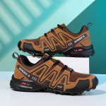 Vyri&scaron;ki žygių batai lauko bėgimo taku tinkliniai kvėpuojantys treniruočių batai, dideli 39&ndash;47 dydžio laisvalaikio sportiniai bėgimo bateliai 42 ruda