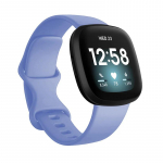 Silikoninis dirželis Fitbit Versa 3 laikrodžio apyrankei Mink&scaron;tas i&scaron;manusis laikrodis Correa Sport apyrankė Fit bit Versa 4 Sense laikrodžio apyrankės priedai S (5.5- 6.7inch)